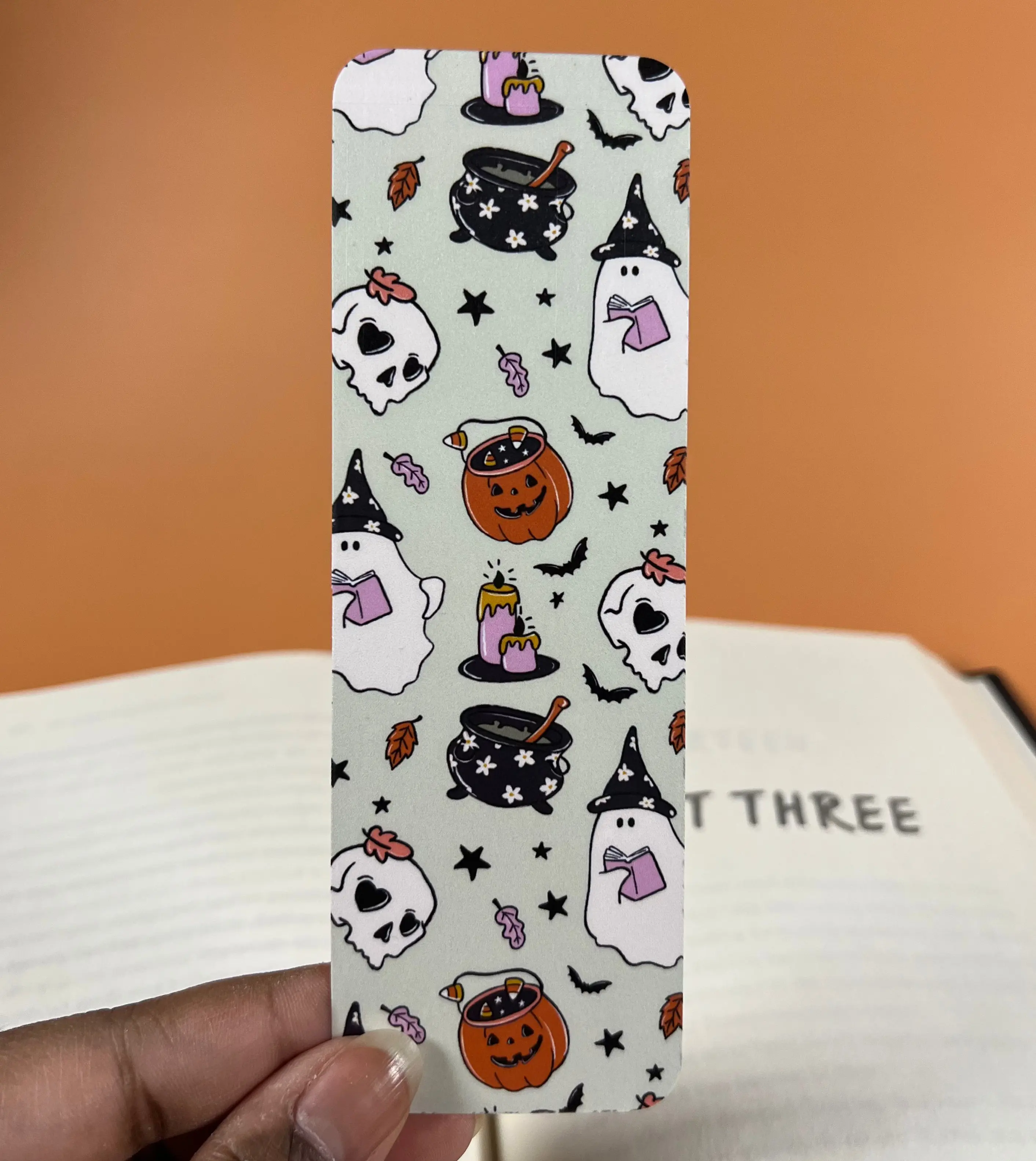 Ghostly Witches Bookmark