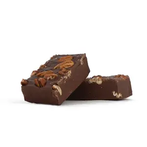 Uncle Butch's Chocolate Pecan Fudge - Creamy and Smooth Chocolate Packed with Pecan Crunch - Made with Real Butter - Delicious Candy Treat for Dessert or Snack - Gift for Mom, Dad, Grads - Party and Shower Favors - Ships Fresh Daily - 16, 24 or 32oz