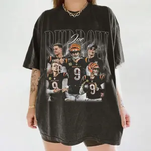 Joey B QB1 Bengal.s Shirt, Game Day Vintage Bootleg Shirt