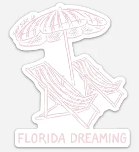 Sand Surf Co. Florida Dreaming Sticker