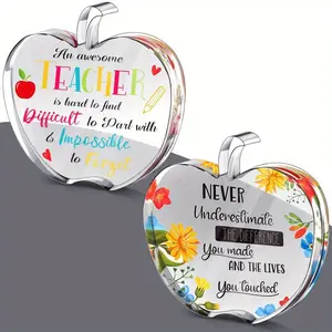 Teacher Thank-You Gift Set, Unique Retirement Present for Female Teachers, Graduation Gifts, Decorative Ornaments for Appreciation & Recognition