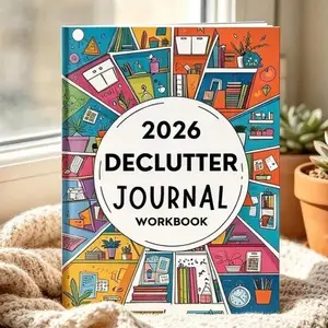 2026 Declutter Journal Workbook – 30 Day Home Reset Planner, Cleaning Checklist & Organization Guide, Productivity Planner for ADHD, Stress Relief & Clutter Free Living