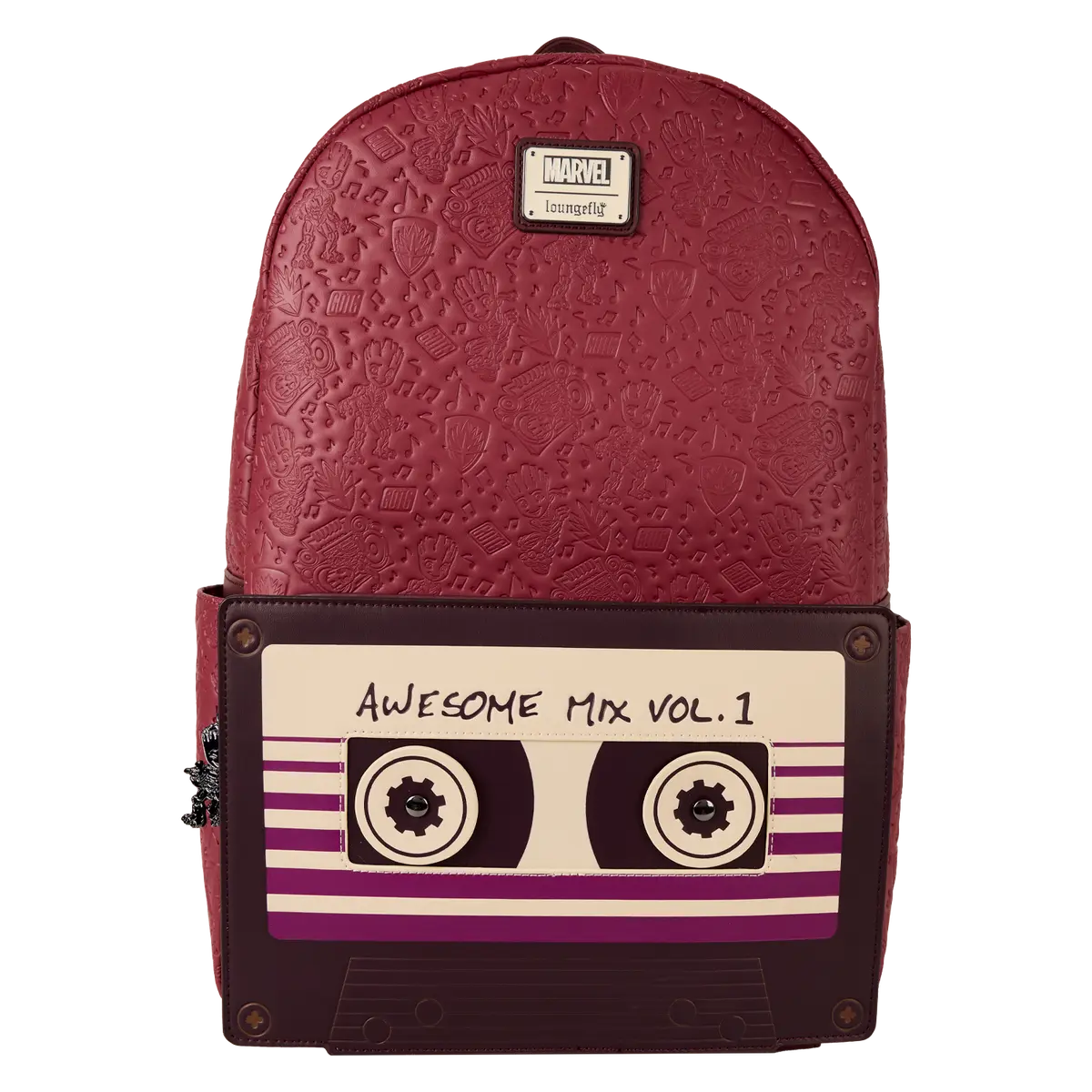 Guardians of the Galaxy Groot Mixtape All-Over Print Full-Size Backpack Guardians of the Galaxy Groot Mixtape All-Over Print Full-Size Backpack