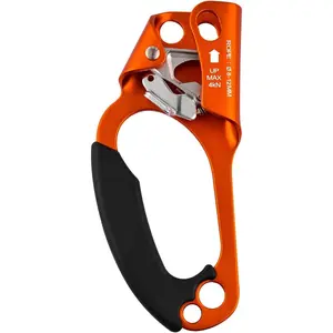 Climbing Hand Ascender for Rock Climbing Arborist (Right and Left) for 8~12 mm Rope