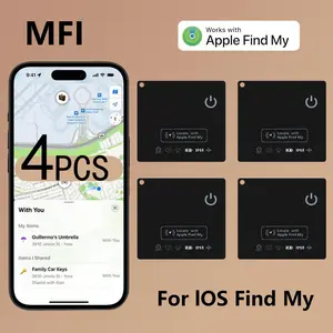 Intelligent GPS Tracker, Wireless Charging GPS Tracker, Multipurpose Location Tracking Tool for Wallet, Luggage, Mobile Phone, and Passport