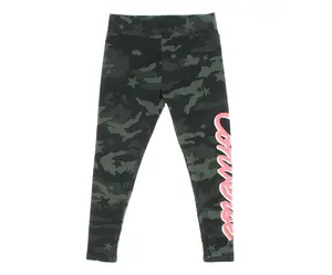 Converse Signature Logo Camo Leggings Girls Active Pants