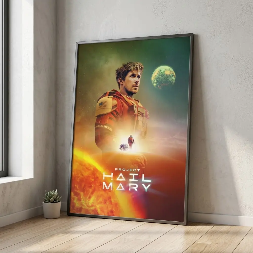 Project Hail Mary Poster Wall Art Print 2026 Print Poster, Home Decor #4