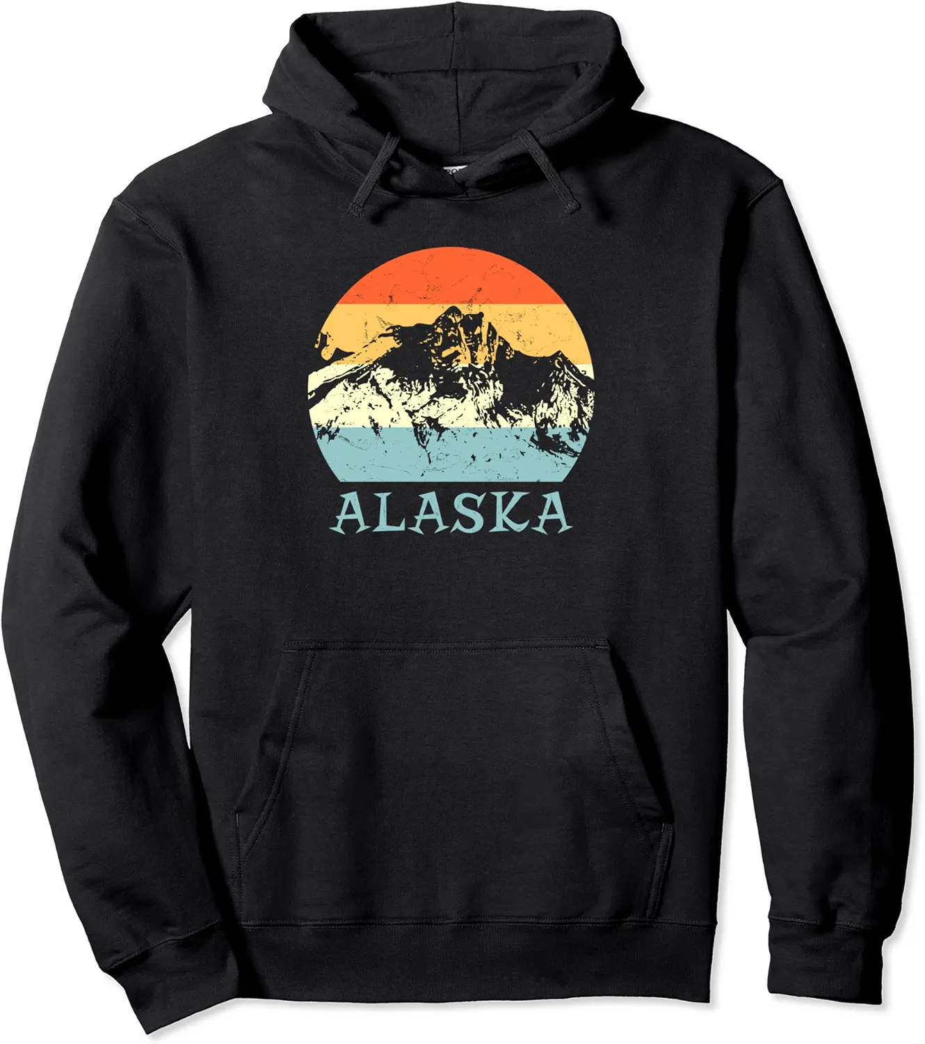Alaska, The Last Frontier. Alaska Vacation Pullover Hoodie - Elizabethmc Shop 43B0CLBH6MHG