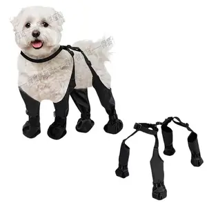 All-Season Waterproof Dog Boots – Anti-Dirt, Breathable Pet Footwear for Outdoor Adventures