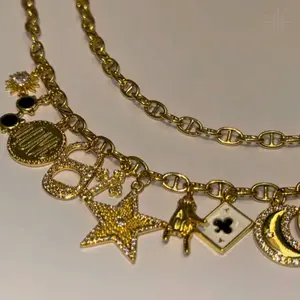 Mariner Chain - Custom Charm Necklace or Bracelet - 18k Gold Plated