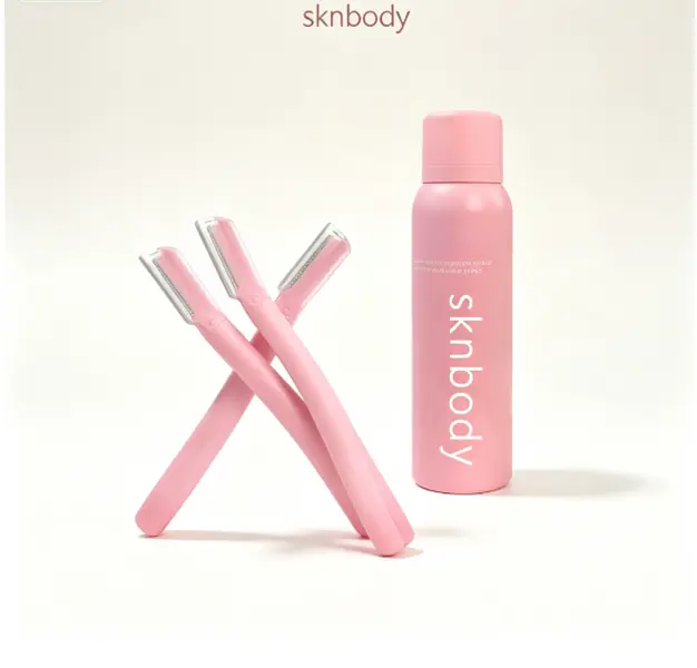 SKNBODY hair identification spray and Dermaplaner Set