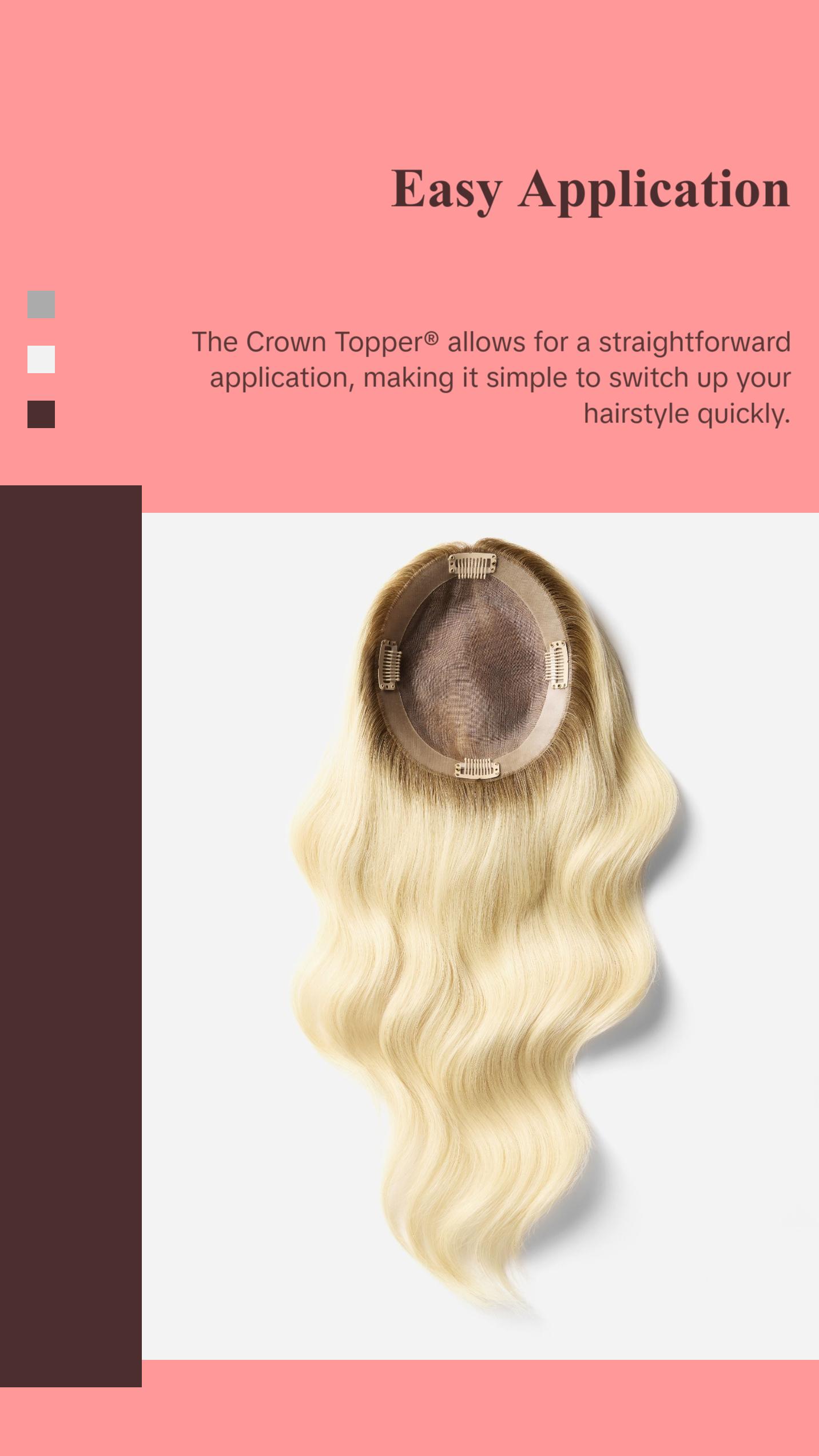 Crown Topper®, Lightest Golden Blonde | #613