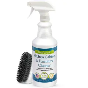 Kitchen Cabinet Cleaner, Plant Based Cleaning Solution, Safe on Paint & Wood, Safe for Daily Use, Approved by Cabinet Finish Specialists,, 32 fl oz