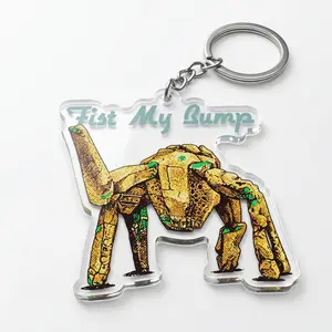 Fist My Bump Rocky Project Haill Mary Acrylic Keychain, Book Lover Gifts, Scifi Merchandise