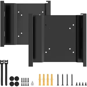 2 Pack Mount for Lenovo Tiny VESA System Mounting Bracket Wall VESA and Under Desk Mini PC Mount for Lenovo ThinkCentre Tiny Desktops M600 M700 M700z M715q M800z M900 M900x M900z
