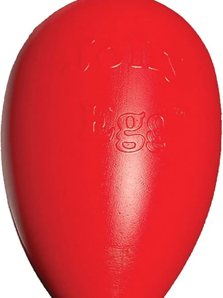 Egg Dogs Large Dog Toy 12 Inches Red Soft