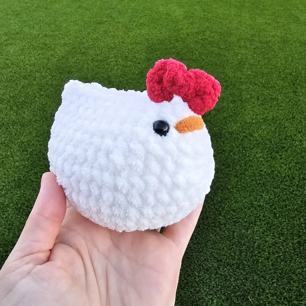 Handmade Crocheted Farm Chickens