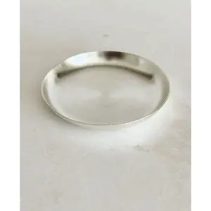Silver Round Dish