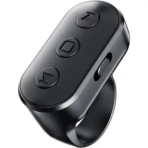 X-RTC07   Scrolling Ring Remote for TikTok YouTube IG Shorts Video Landscape Portrait, Fingertip Wireless Scroller Page Turner Clicker for Kindle APP Compatible with iPhone iPad Android Phone Tablet
