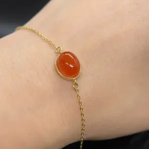 Natural South Red Carnelian Bracelet, More Jewelry in Live Room, Natural South Red Agate Bracelet, Natural Carnelian Bracelet, Carnelian Jewelry, Red Carnelian Crystal Bracelet