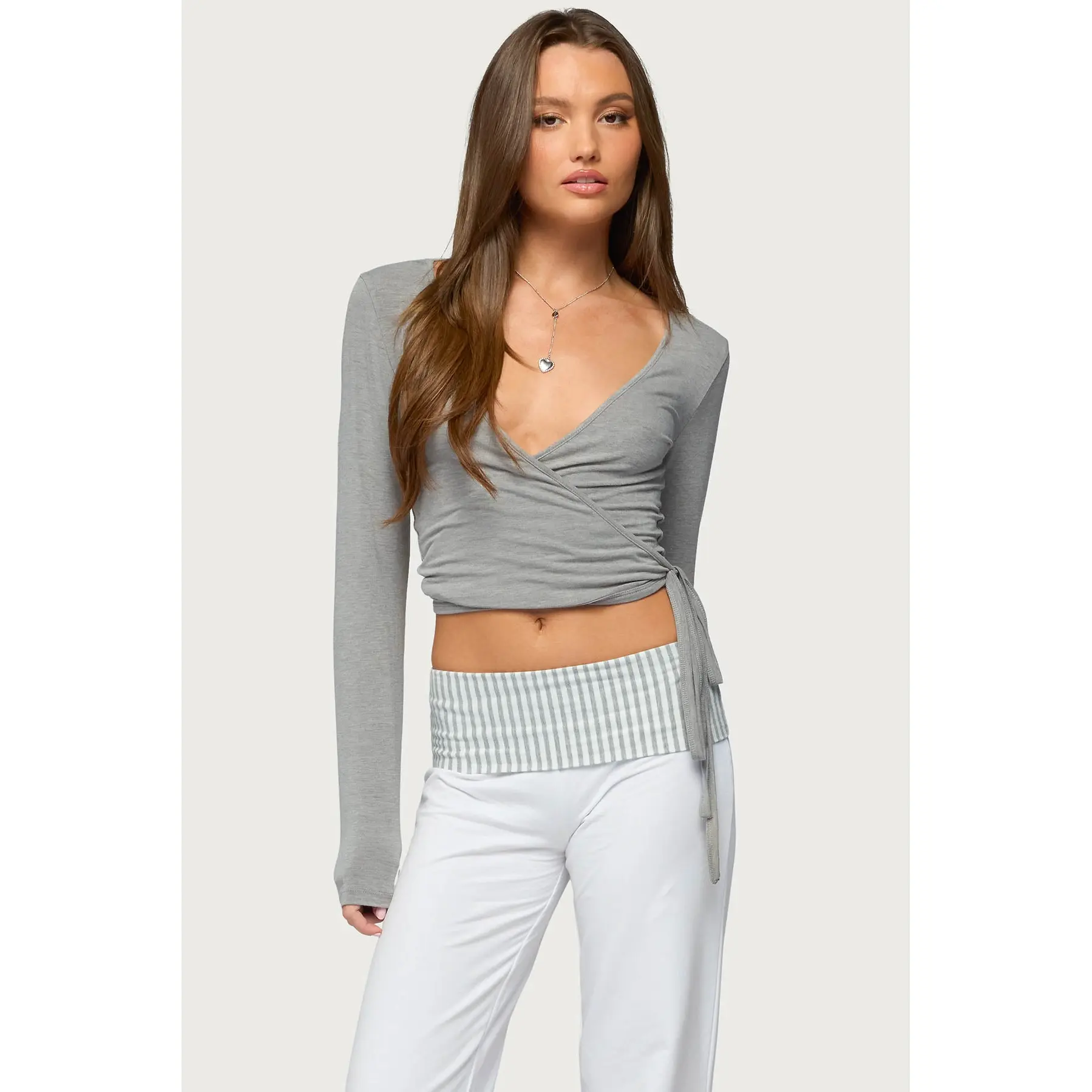Malenna Wrap Top Malenna Wrap Top