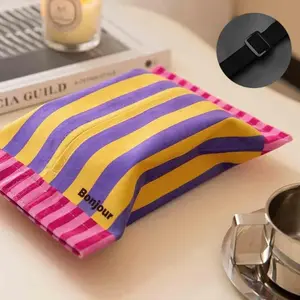 1pc Luxury Tissue Box Bathroom Toilet Paper Holder Vintage Living Room Car Organizer Decorative Napkin Dispenser Tissue Box Cover