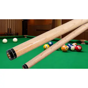 Heavy Duty Jump Break Pool Cue 2 in 1 Heavy Break Jump Cue: 3-Piece Break Cue Pool Stick 58 Inch 14mm Pro Tips Fas-Grade Maple Wood Jump&Break Pool Cue Sticks
