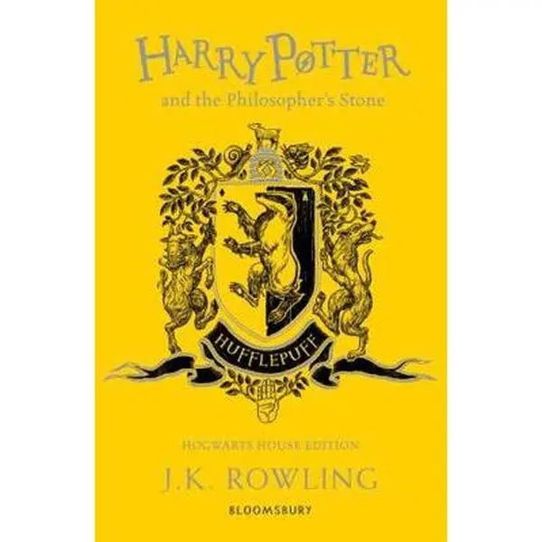 USED Book - Harry Potter and The Philosopher's Stone - Hufflepuff Edition (Broche) by J K Rowling (Paperback) - english