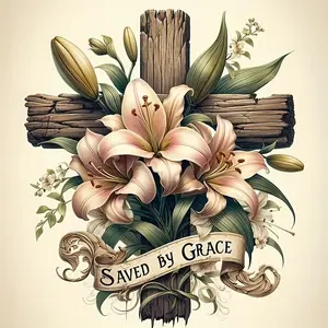 Cross & Flower Pattern DIY Diamond Arts Colorful Painting Kit without Frame, DIY 5D Diamond Arts Colorful Painting Kit, Wall Art Decor for Home, Diamond Painting Kits