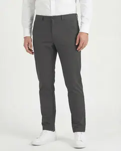 NEW & UPDATED Super-Stretch Men's Chinos //Dress Pants// Dark Grey - Performance Collection