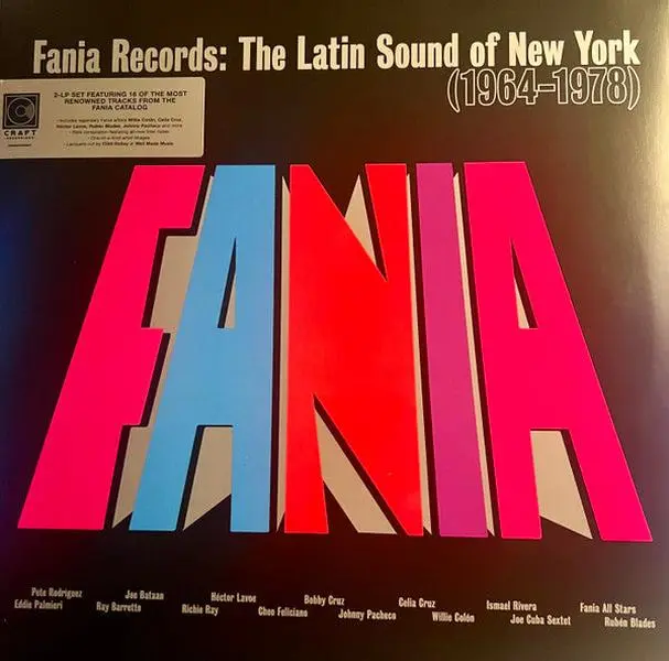 Various Artists – Fania Records: The Latin Sound of New York (1964-1978) (2×LP Vinyl)