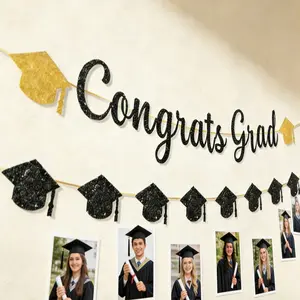 2026 Graduation Party Decorations, Class Banner for Graduates, Birthday Happy Banner, Ceremony Room Decoration, Party Supplies, Party Decorations Banners