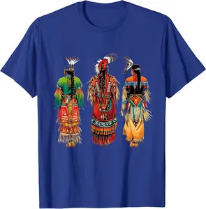 Indian Tribe Native American Feather Headdress T-Shirt