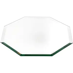 Plymor 10" Octagon, 5mm Thick Beveled Glass Mirror