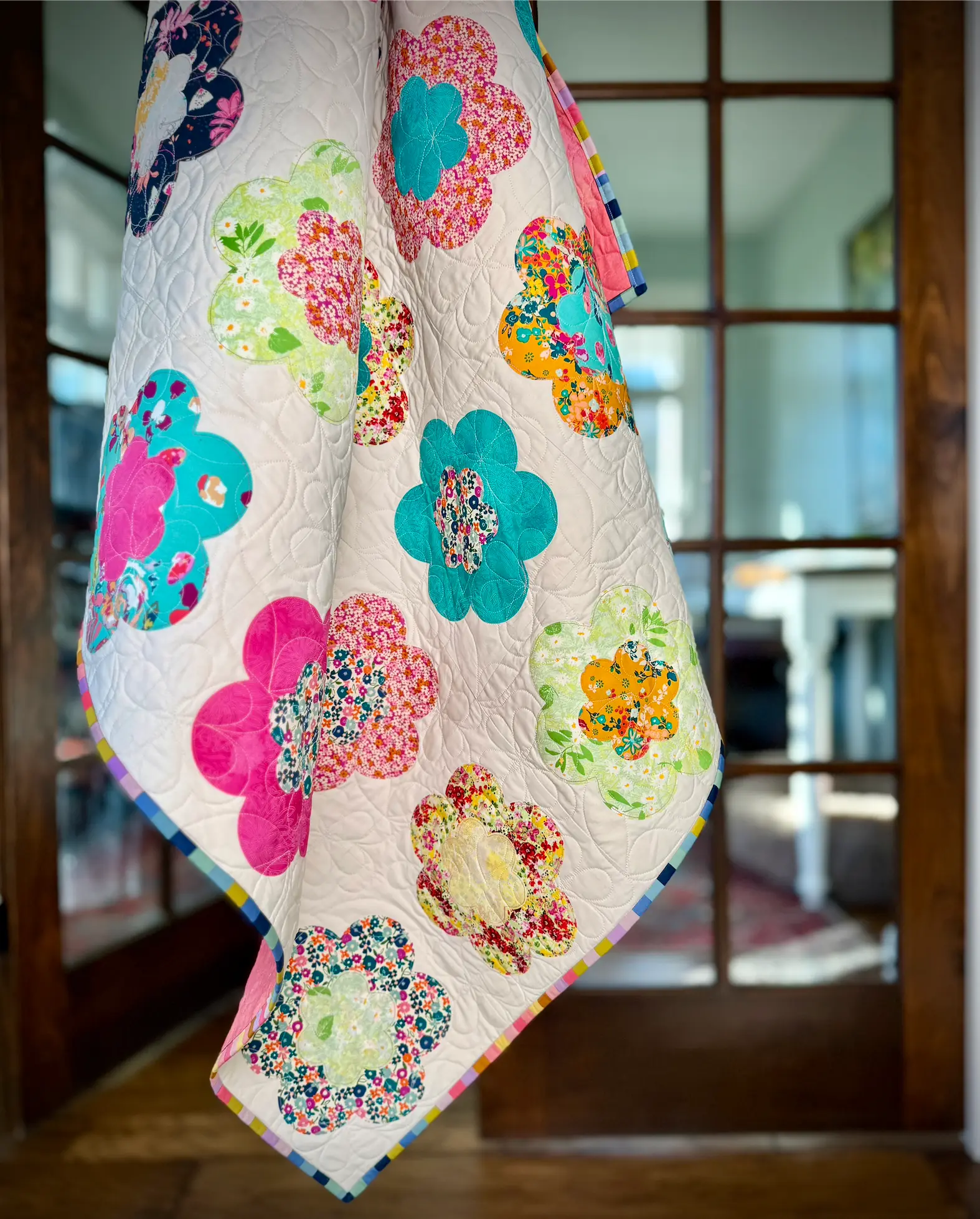 Pocket Full of Posies Quilt - Paper Print Version Mailed