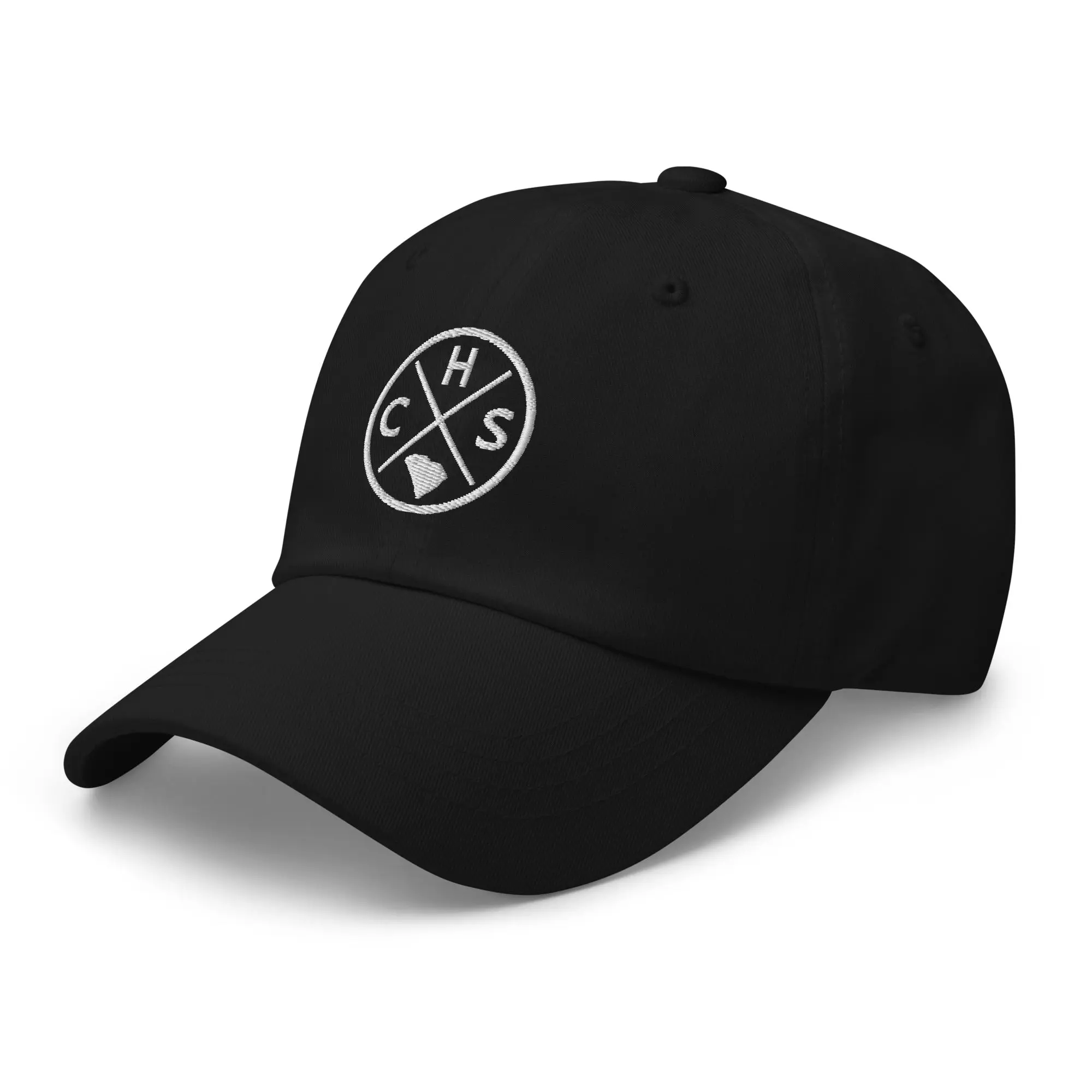 Retro Charleston Baseball Hat CHS Emblem Dad Cap