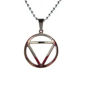 Japanese Anime Hidan Wicca Undead Teaching Cosplay Triangle Necklace