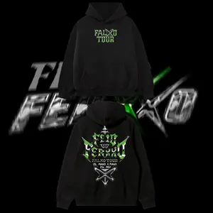 BoostedStyle - Feid 2026 Tour V2 Graphic T‑Shirt, reggaetón Music Graphic Hoodie, Y2K Hip-Hop tee, Colombia style menswear