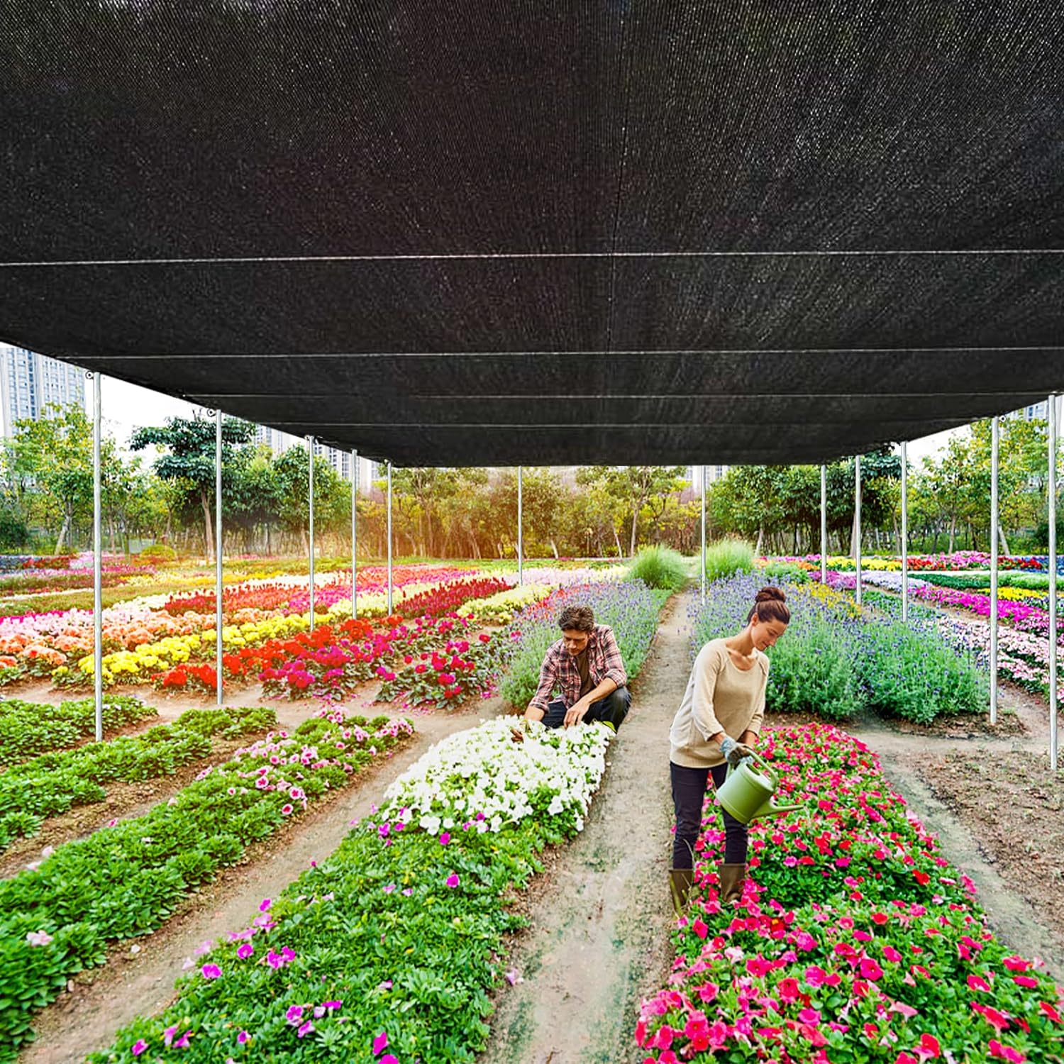 Sun Shade Cloth 90% UV Block 10x13FT, Heavy Duty Mesh Shade Net with Reinforced Grommets for Patio Garden Pergola Greenhouse, Summer Shade Essential, Mother’s Day Outdoor Gift Sun Shade Cloth 90% UV Block 10x13FT, Heavy Duty Mesh Shade Net with Reinforced Grommets for Patio Garden Pergola Greenhouse, Summer Shade Essential, Mother’s Day Outdoor Gift