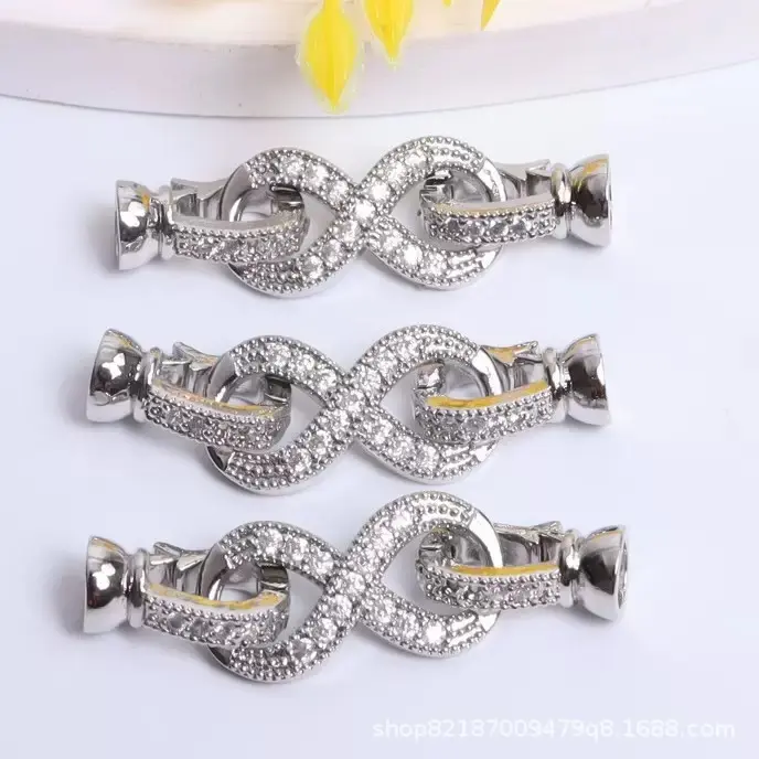 D008 Beaded Bracelet Bundle - DIY Fashion Copper Bead Jewelry Making Kit for Women, with Butterfly-Shaped Charms & Pendants and Spacers, Bead Bracelets