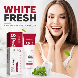 SP-4 Whitening Toothpaste - Advanced Stain Removal, Deep Cleaning Formula, Fresh Mint Breath, Bright Smile for Daily Oral Care, Teeth Whitening Products, Antiplaque Toothpastes