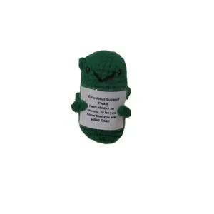 Kaye's Kreations Emotional Support Pickle: Grass Green Color