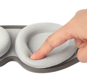 Blackout Sleep Mask: Adjustable & Breathable Comfort for Better Sleep