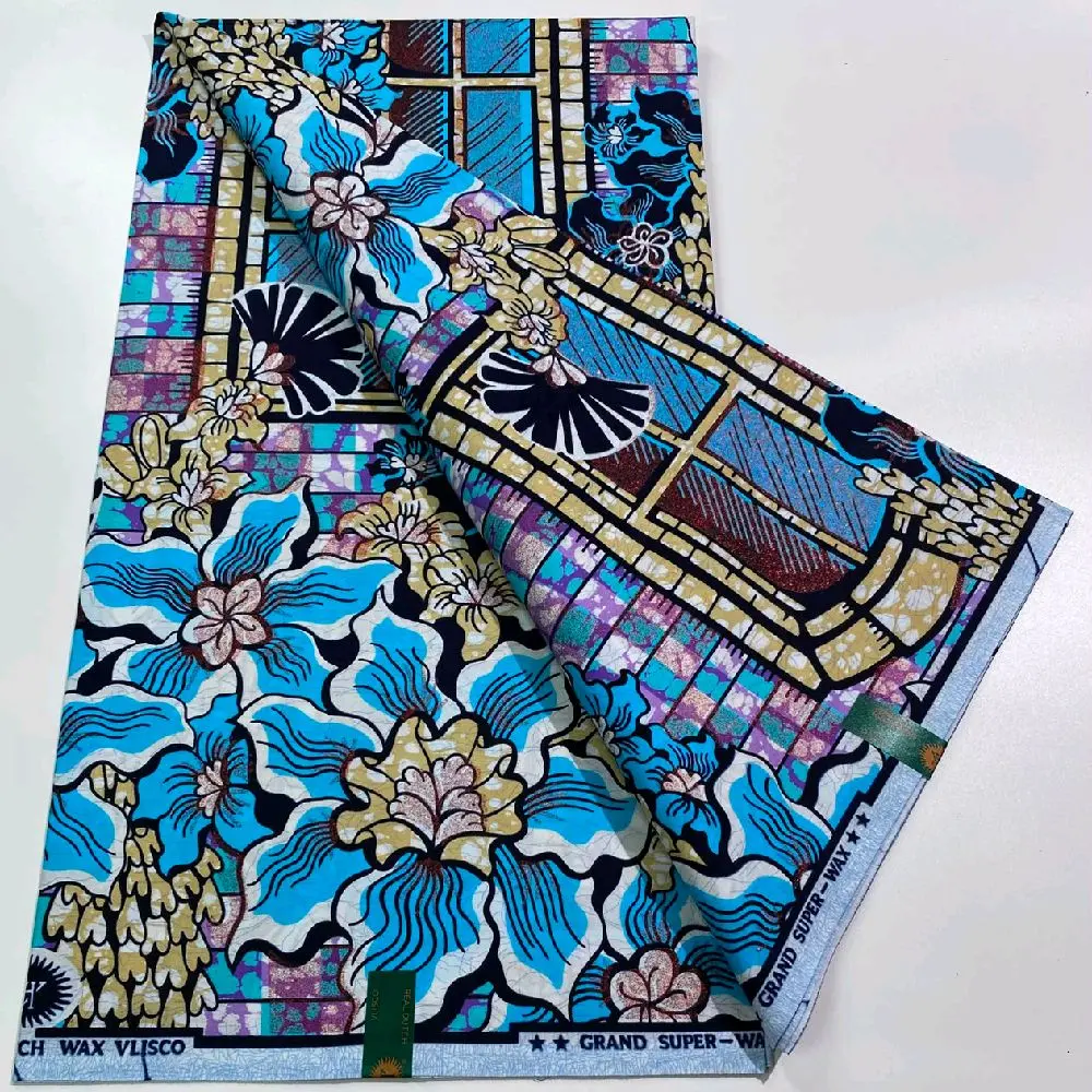 Authentic African Grand Super Golden 100%6yards