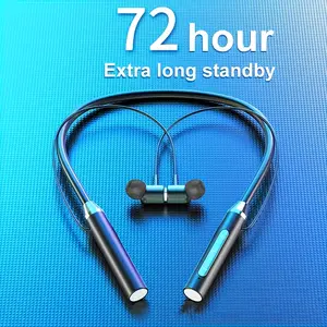 New wireless neckband headphones with ENC noise reduction function, high-quality calls, suitable for sports, running, driving, holiday gift Electronic Headset headphones bluetooth earbuds earbuds wireless bluetooth earbuds audifonos bluetooth