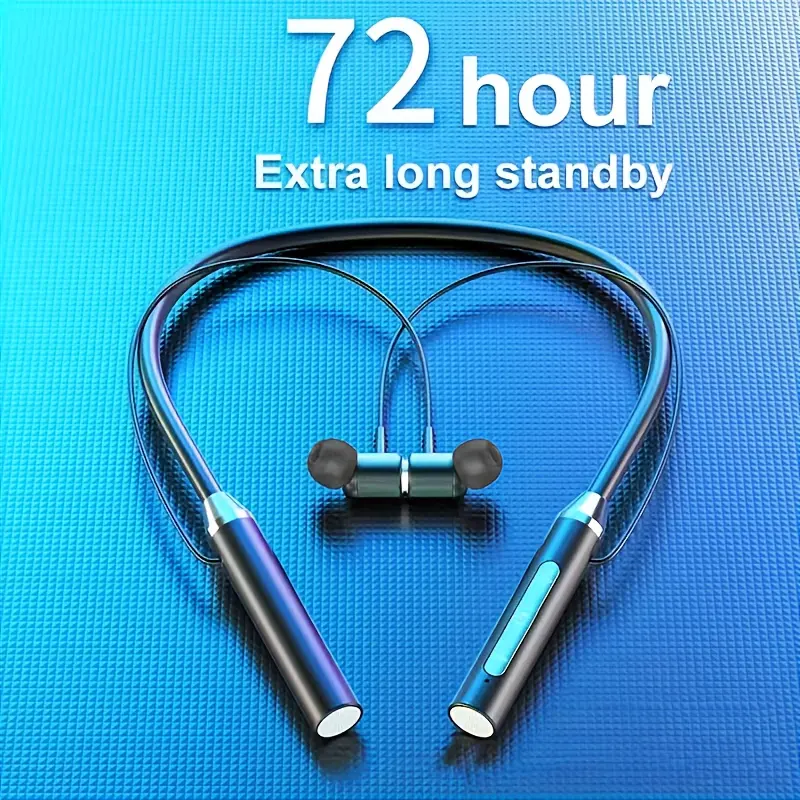 New wireless neckband headphones with ENC noise reduction function, high-quality calls, suitable for sports, running, driving, holiday gift Electronic Headset headphones bluetooth earbuds earbuds wireless bluetooth earbuds audifonos bluetooth