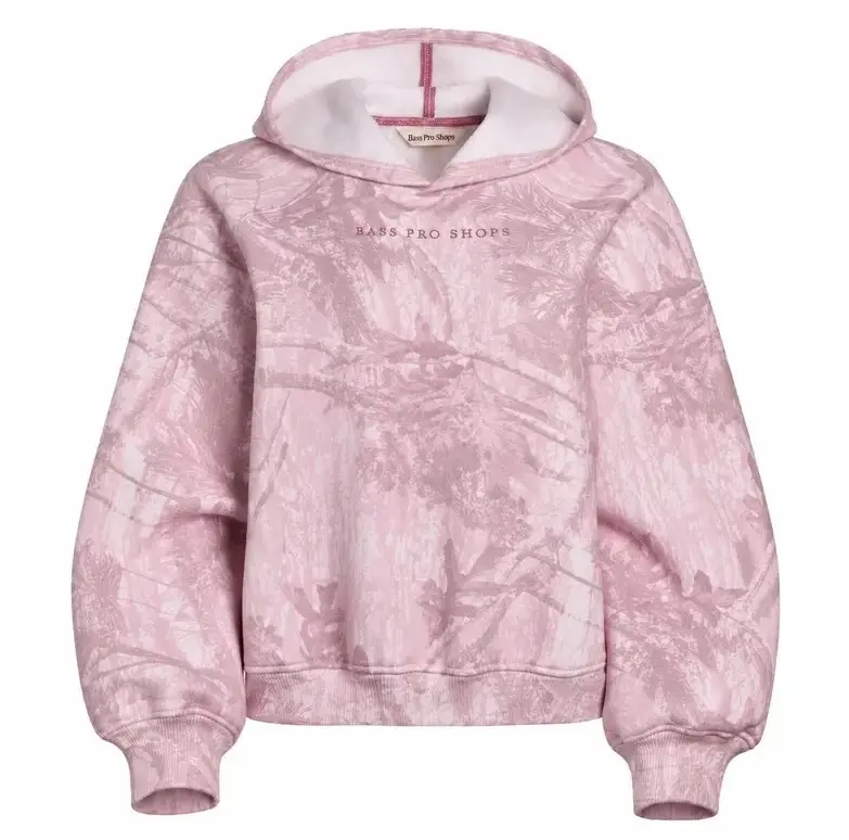 Bass Pro Shops Men's Pink Camo Sports Hoodie, Outdoor-Focused Sports & Outdoor Clothing Top