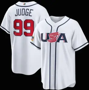 Men's USA Baseball Jersey - Aaron Judge 2026 World Baseball Classic Home Stadium Jersey