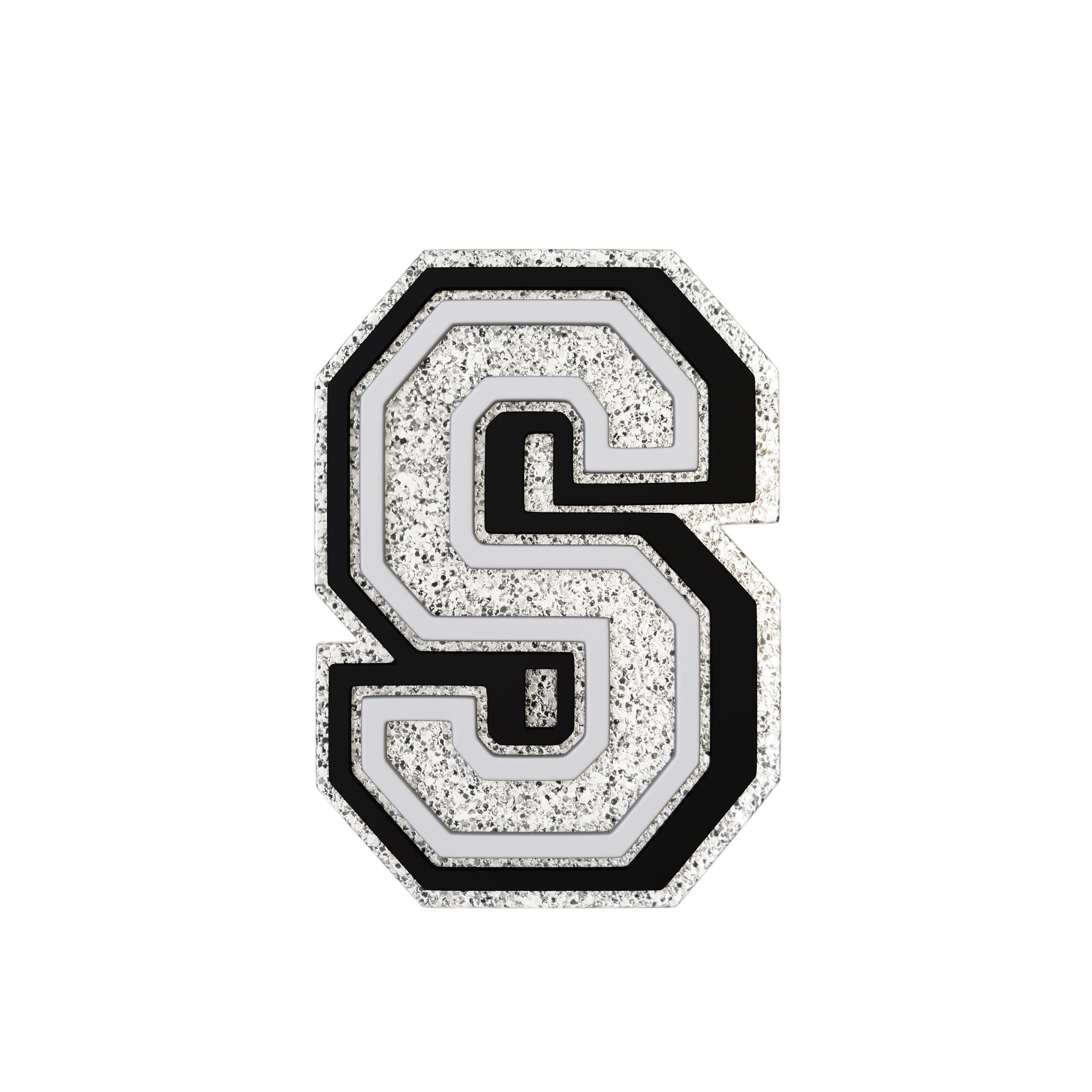 Silver Letter S