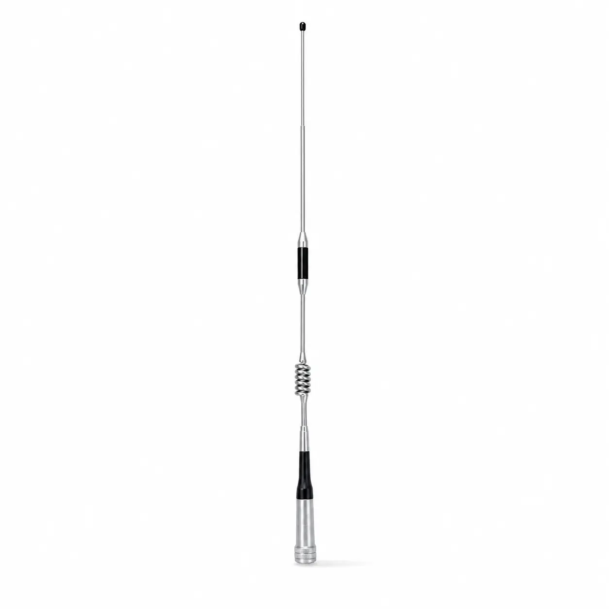 SG-M507 Mobile Ham Radio Antenna, 144/430MHz VHF/UHF Dual Band 2m/70cm High Gain 100W 29.1in Spring Whip with M-Type Connector for Truck, Pickup, SUV & Off-Road Vehicle, Antenna Only